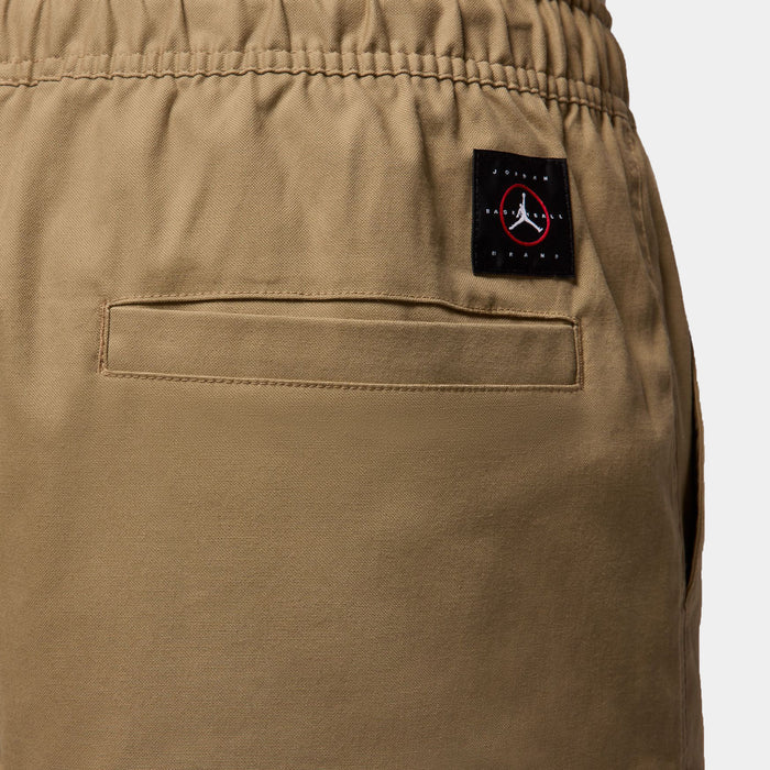 Essentials Woven Mens Shorts (Brown)