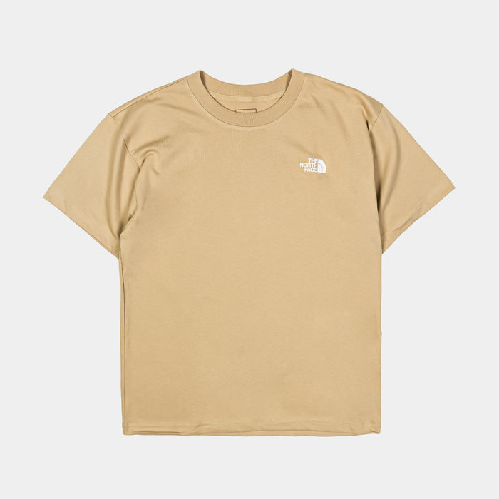 Evolution Box Fit Mens Short Sleeve Shirt (Khaki/White)
