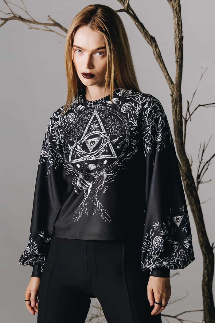 Eye of the Infinite Bishop Sweater