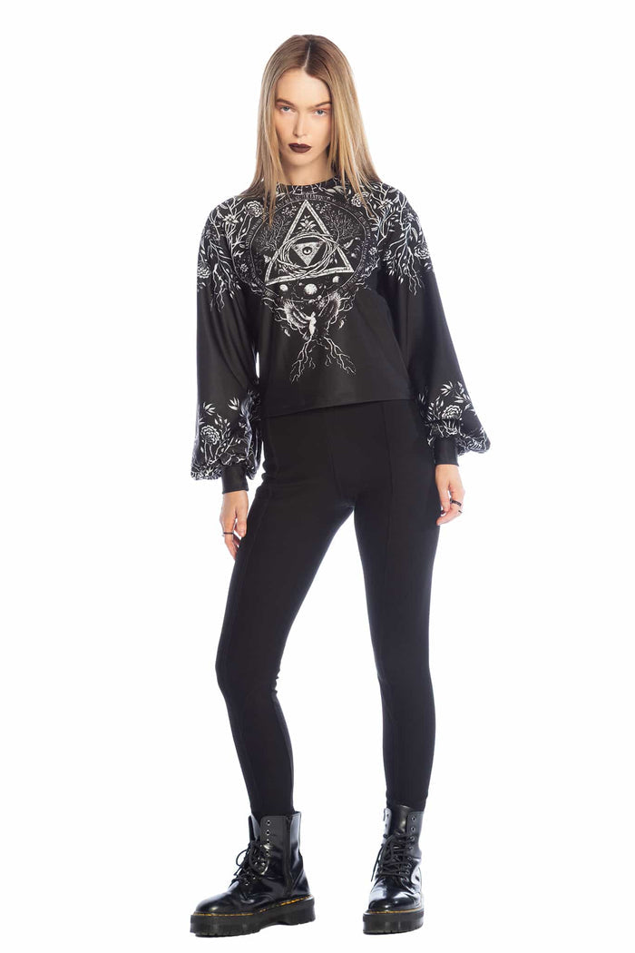 Eye of the Infinite Bishop Sweater