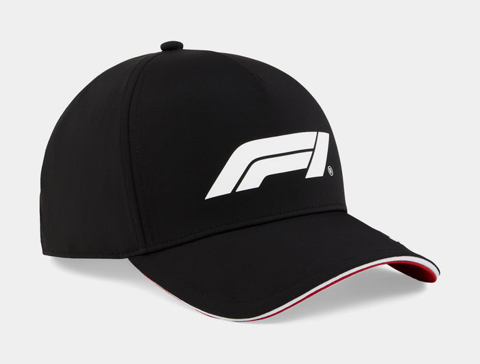 F1 BB Snapback Mens Hat (Black/White)