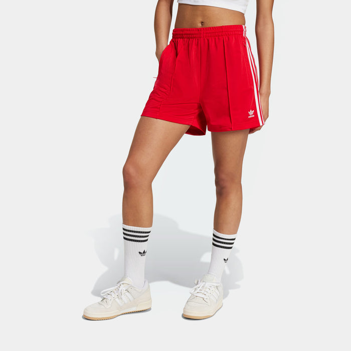 Firebird Track Womens Shorts (Better Scarlet/White)