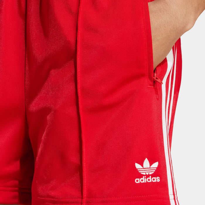 Firebird Track Womens Shorts (Better Scarlet/White)