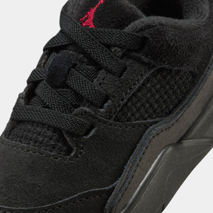 Flight Court Infant Toddler Lifestyle Shoes (Black/Varsity Red/Gum/Medium Brown)
