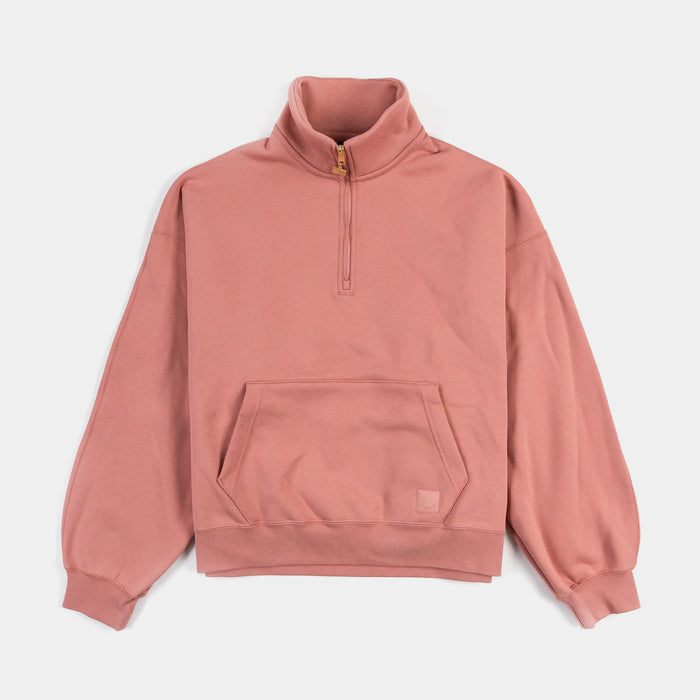 Flight Fleece Womens Quarter Zip (Pink)