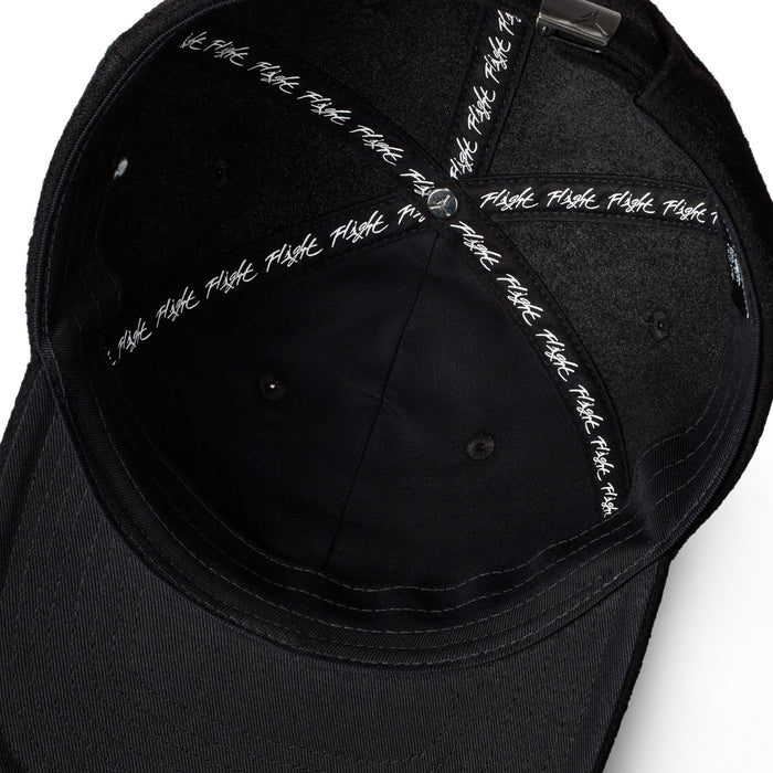 Flight Fly Unstructured Cap Mens Hat (Black/White)