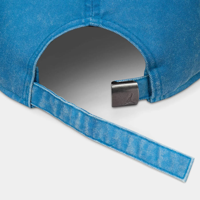 Flight Pro Unstructured 5 Panel Cap Mens Hat (Blue/White)