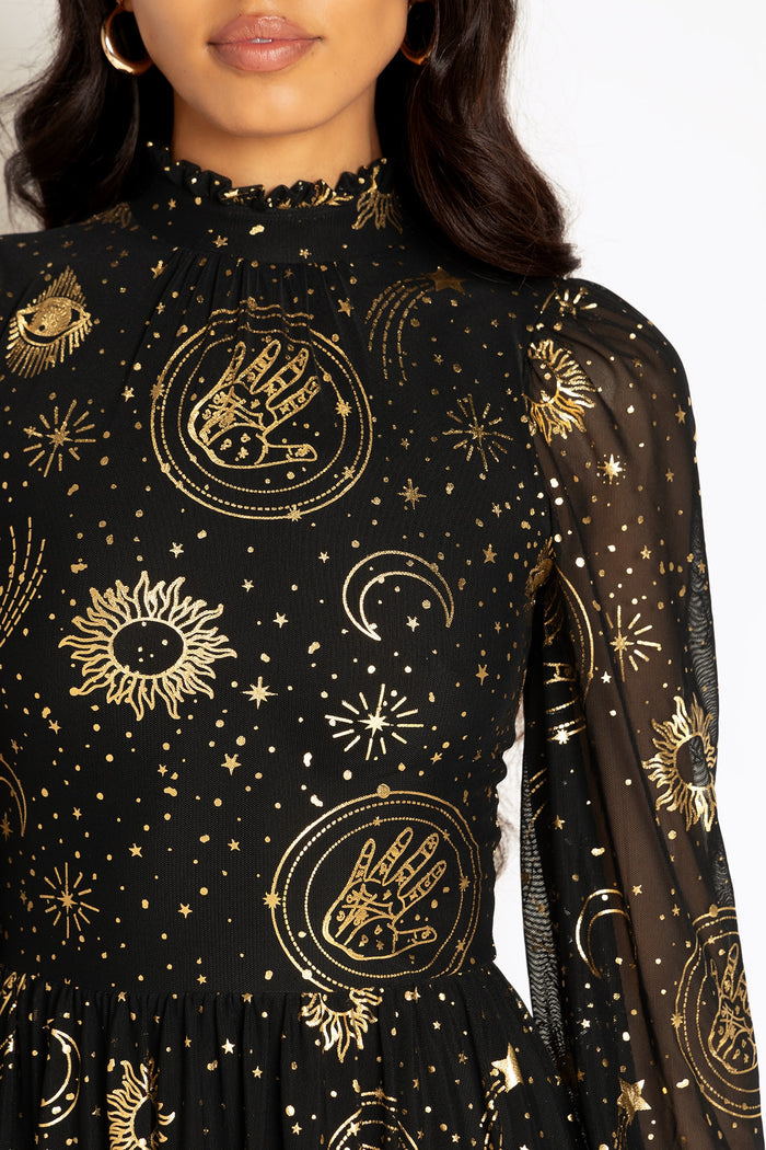 Fortune Teller Sheer Grace Dress