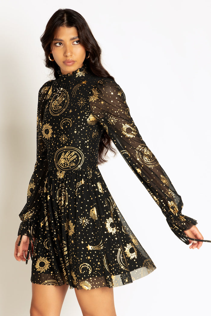 Fortune Teller Sheer Grace Dress
