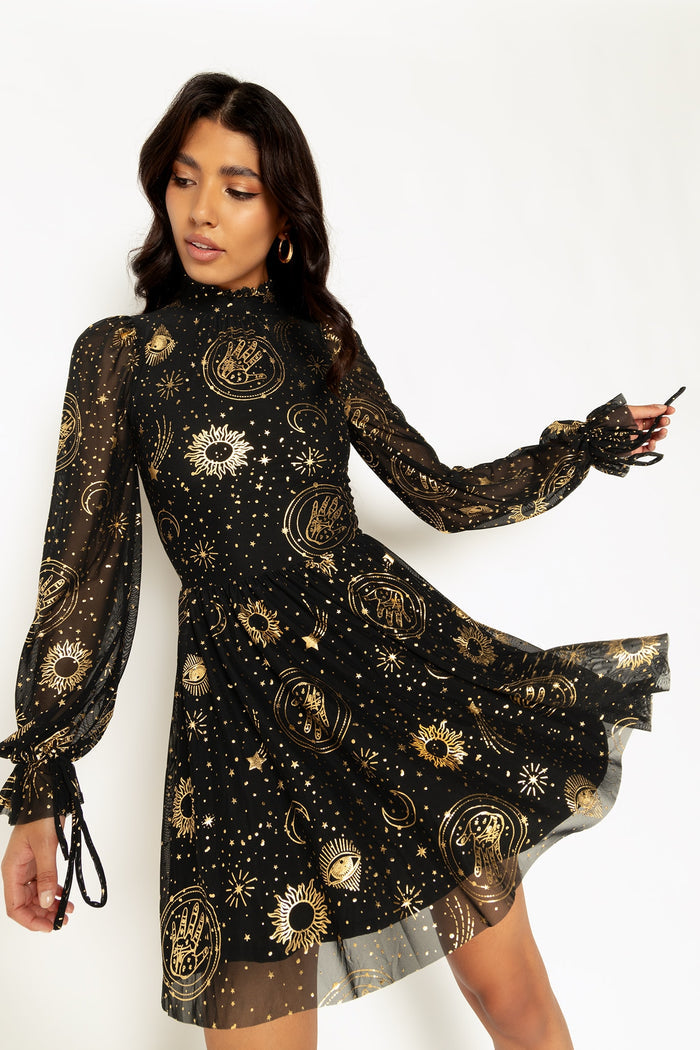 Fortune Teller Sheer Grace Dress