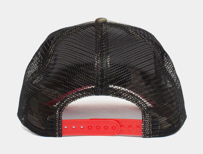 Freedom Eagle Trucker Mens Hat (Green/Brown)