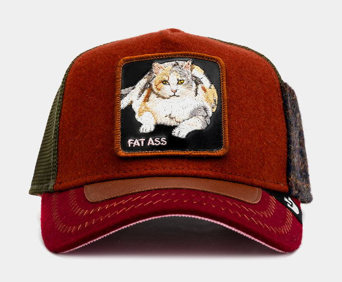 Freshman Fifteen Trucker Mens Hat (Green/Red)