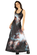 BlackMilk Clothing - Black Galaxy Maxi Dress