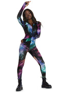 galaxy butterfly snuggle suit