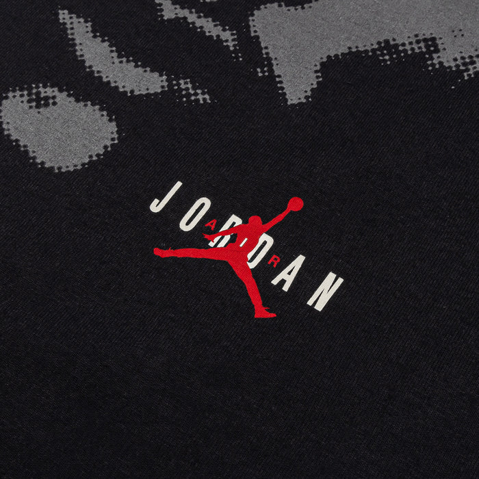 Gel Reflective 1985 Mens Short Sleeve Shirt (Noir/Gym Red)