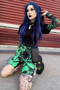 Gelatinous Cube High Waisted Bike Pants