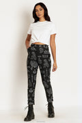 Geoglyphs Cuffed Pants