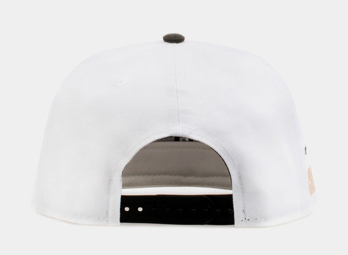 Golden State Warriors NBA Ring 2022 9Fifty Mens Snapback Hat (White)