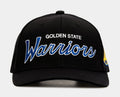 Golden State Warriors Team Script 2.0 Mens Snapback Hat (Black)