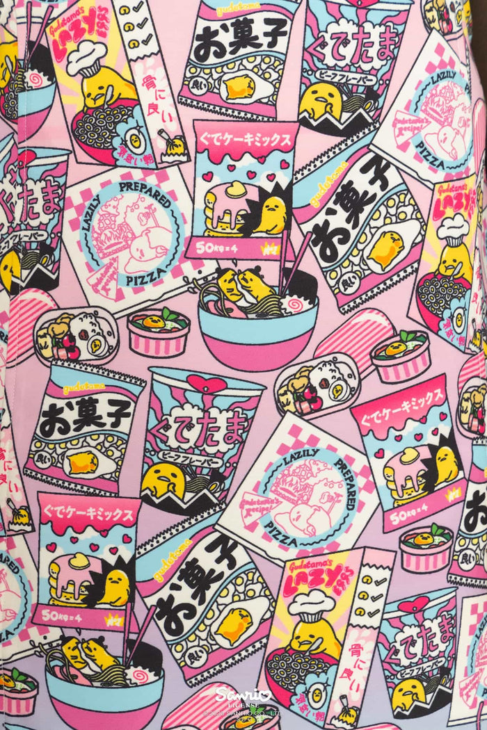 Gudetama Food Pinafore Skort