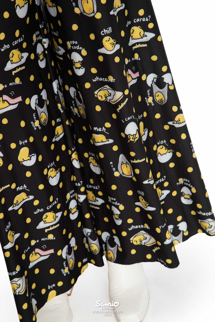 Gudetama Merchandise - Official Sanrio Products - Licensed Apparel - Kawaii Fashion - Women's Full Length Jumpsuit, Playsuit, Romper