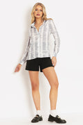 Hamlet White Long Sleeve Work It Shirt