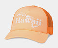 Hawaii Foamy Valin Snapback Mens Hat (Peach)