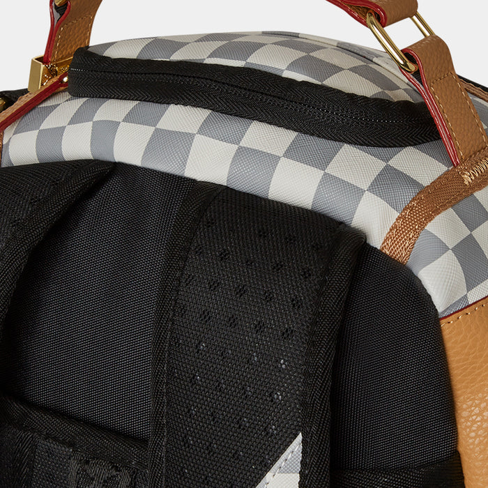Henny Raceway Mens Backpack (White/Beige)