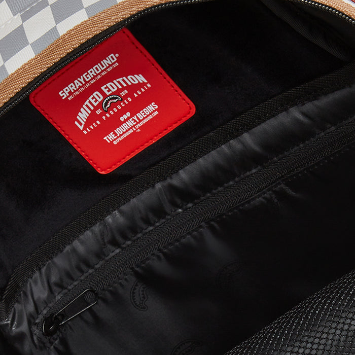 Henny Raceway Mens Backpack (White/Beige)