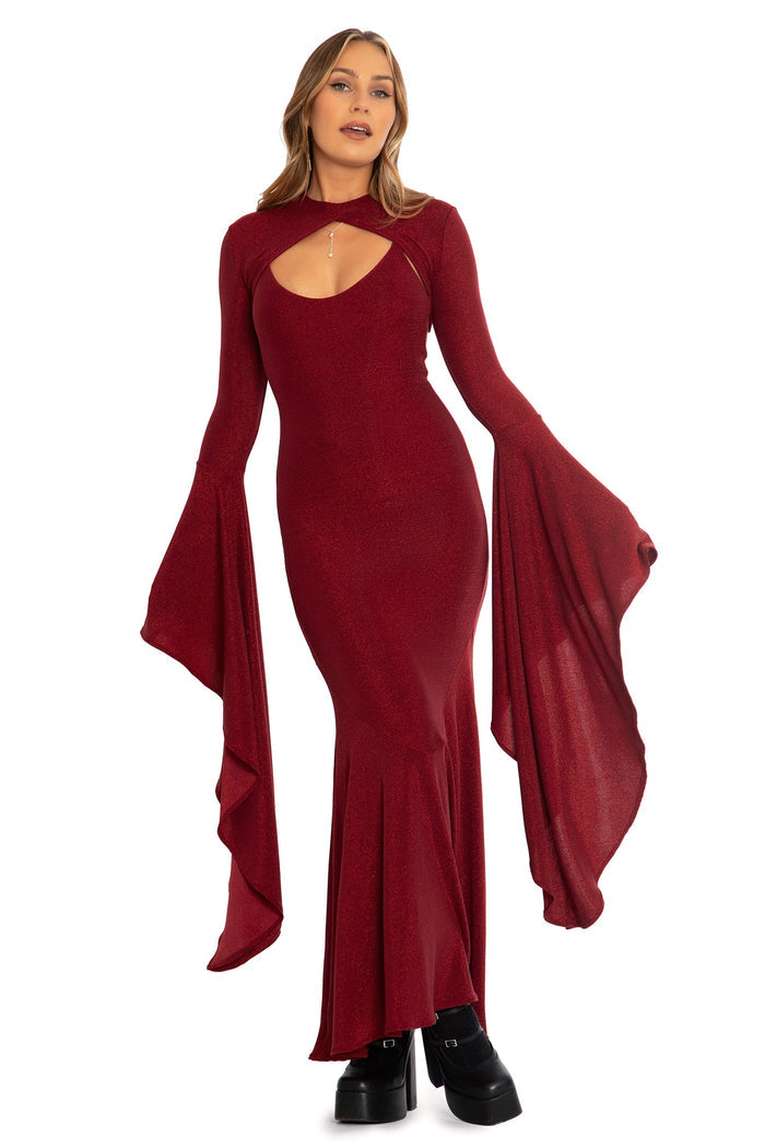 BlackMilk Clothing - Christmas Collection - Wreck The Halls - Holiday Party Maxi Dress