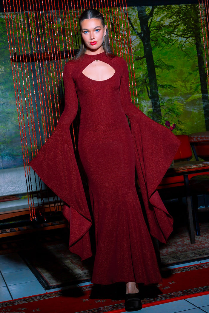 BlackMilk Clothing - Christmas Collection - Wreck The Halls - Holiday Party Maxi Dress