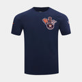 Houston Astros City Mens Short Sleeve Shirt (Navy/Orange)