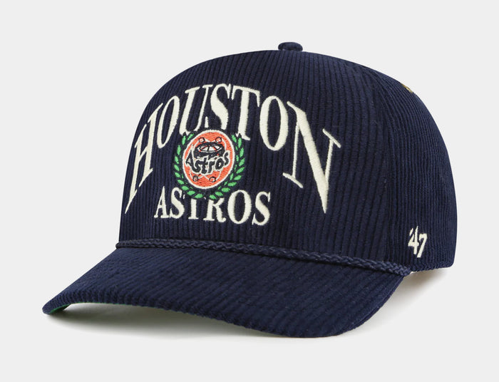 Houston Astros Pitchout Snapback Mens Hat (Navy/White)