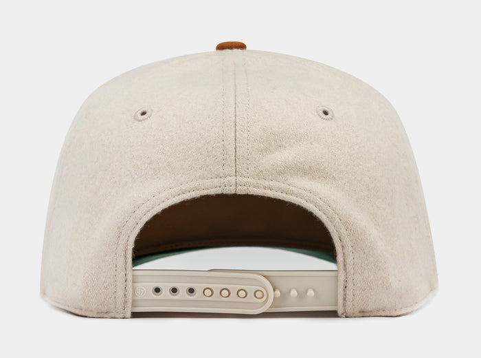 Houston Astros Pomona Wool '47 Hitch Snapback Mens Hat (Beige/Tan)