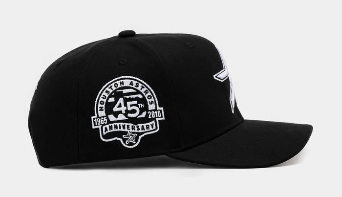 Houston Astros Snapback Mens Hat (Black/White)