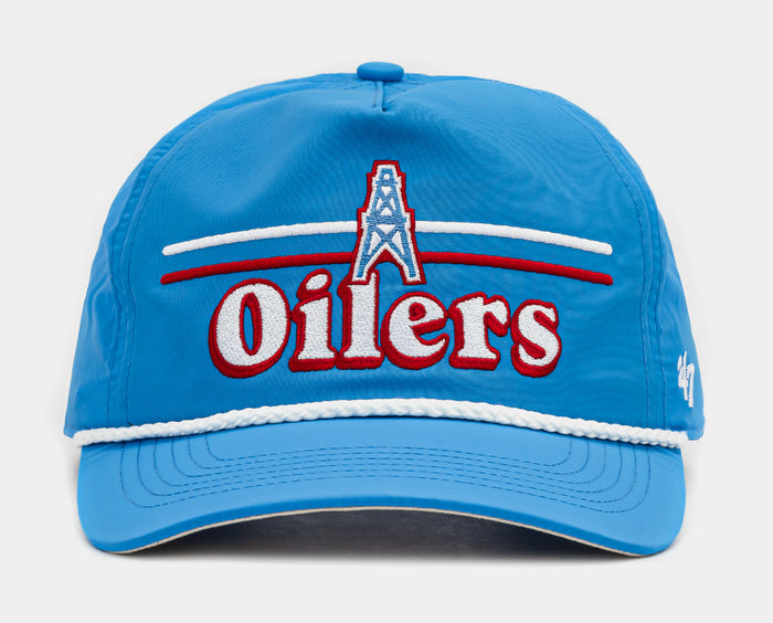 Houston Oilers '47 Snapback Mens Hat (Blue/White)