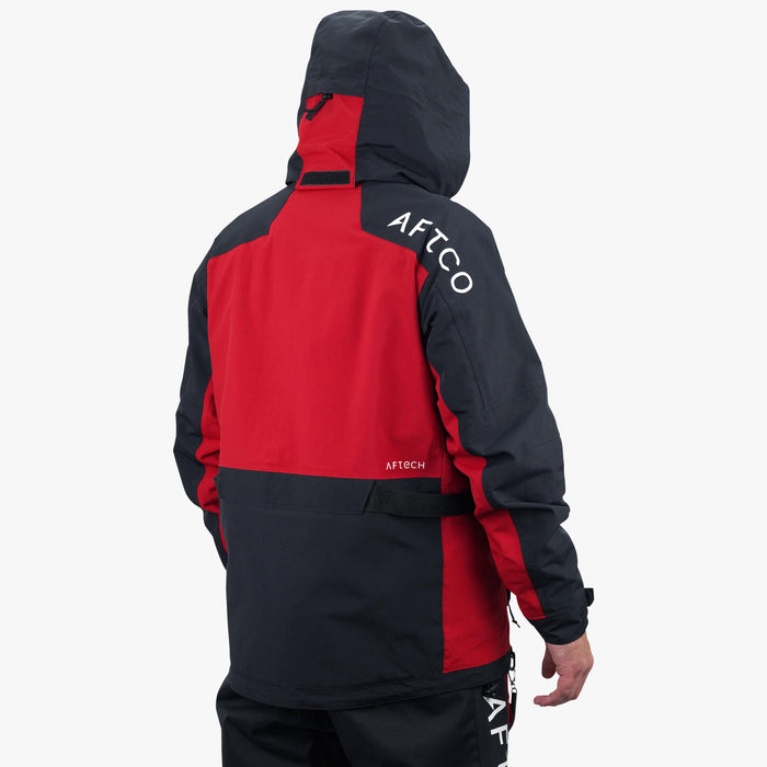 True Red $Model is 6'3" 203lbs Size L$