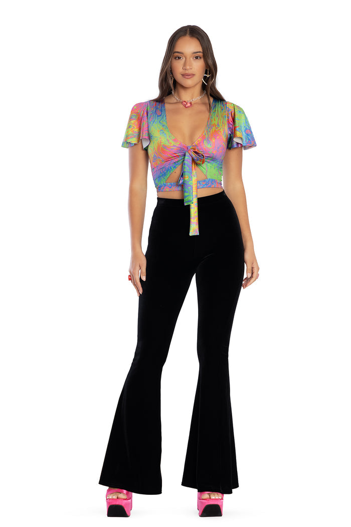 BlackMilk Clothing - I Bleed Rainbows Rio Top