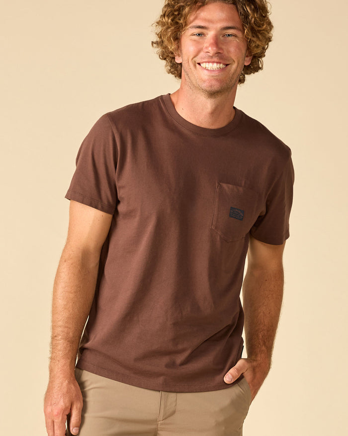 Industrial Outerknown Label Pocket Tee
