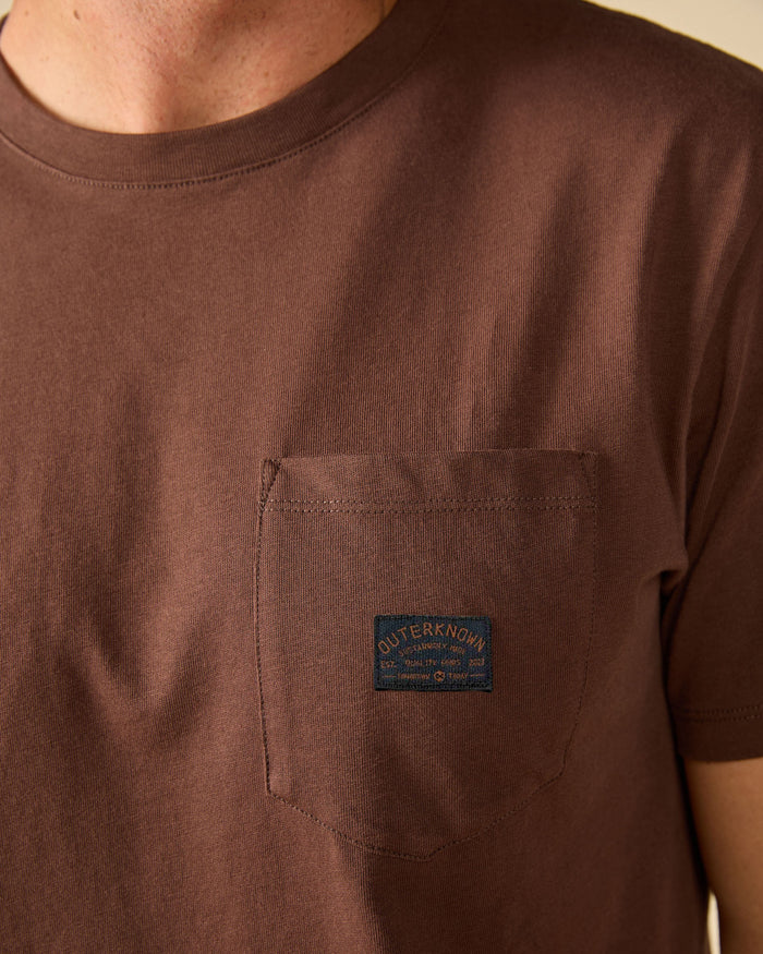 Industrial Outerknown Label Pocket Tee