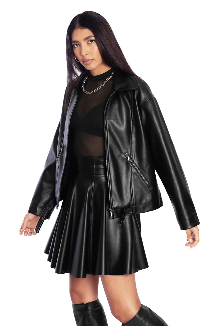 BlackMilk Clothing - Inifinity Snake Moto Jacket