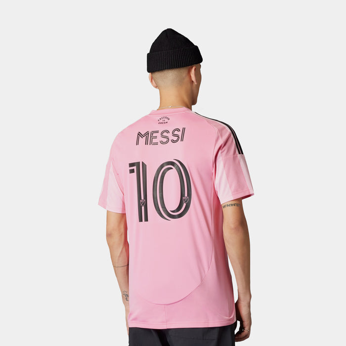 Inter Miami CF 25/26 Messi Home Mens Jersey (Easy Pink/Black)