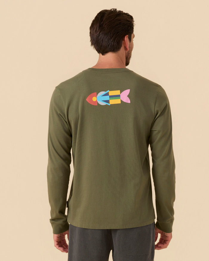 Journey Fish L/S Tee - FINAL SALE