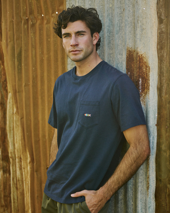 Journey Fish Pocket Tee - FINAL SALE