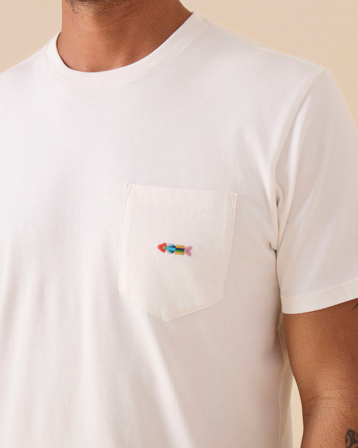 Journey Fish Pocket Tee - FINAL SALE