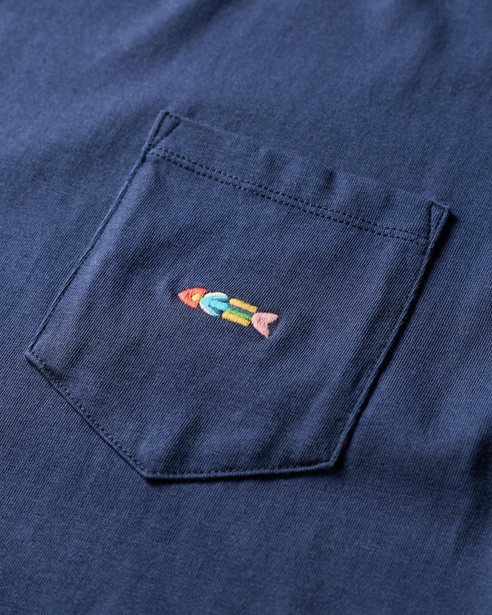 Journey Fish Pocket Tee - FINAL SALE