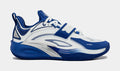 Kai 1 College Mens Basketball Shoes (Blue/White/Silver) Final Sale