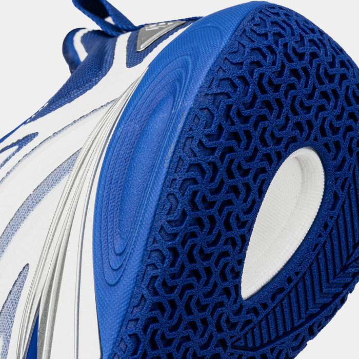 Kai 1 College Mens Basketball Shoes (Blue/White/Silver) Final Sale