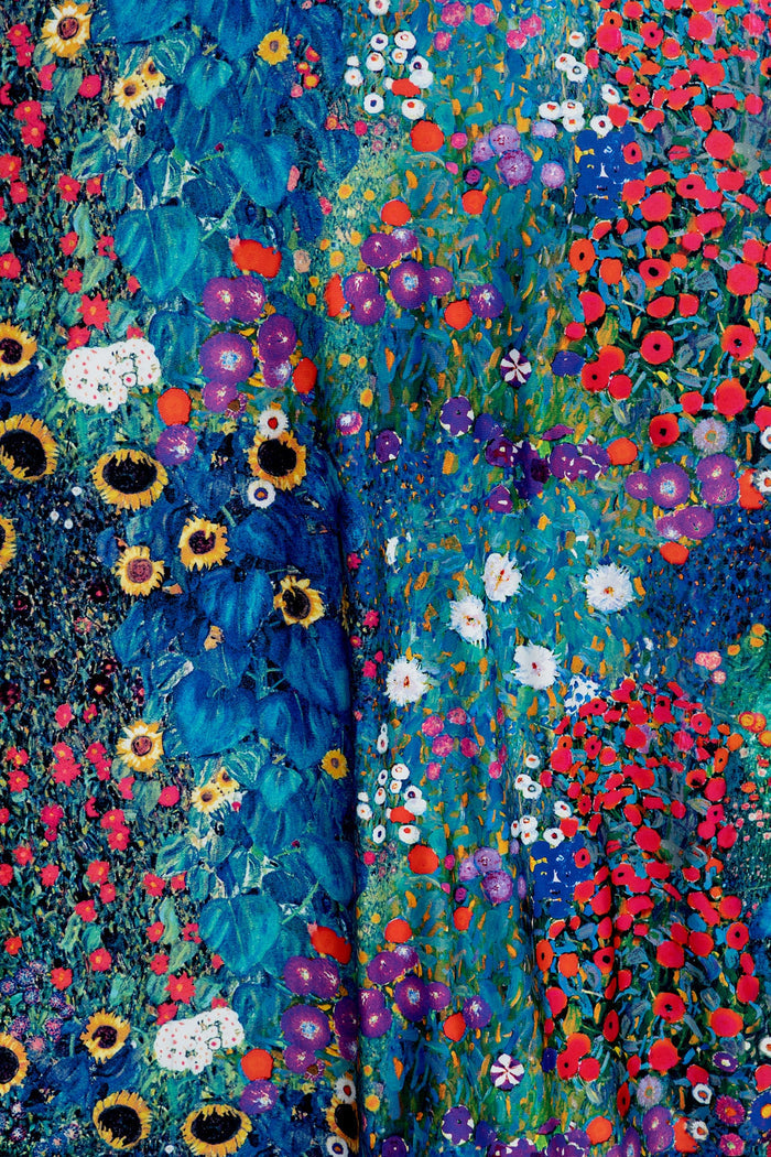 Klimt Collage Princess Maxi Dress