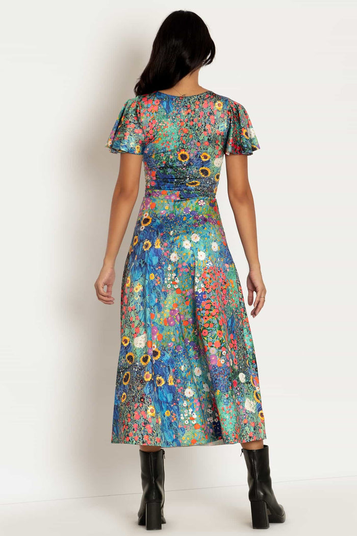 Klimt Collage Rio Midaxi Dress